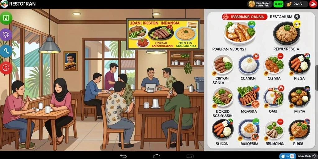 Tampilan antarmuka yang menarik dan ramah pengguna.