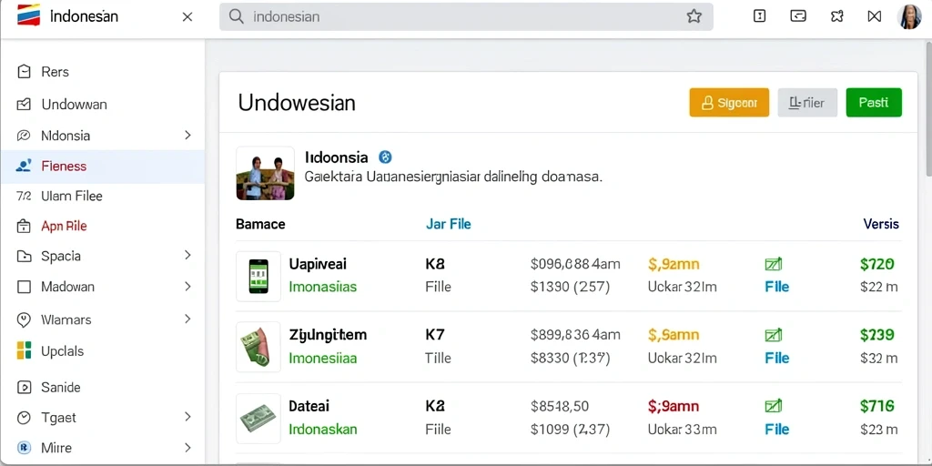 Tampilan utama aplikasi HARAPJP yang menarik dan intuitif.