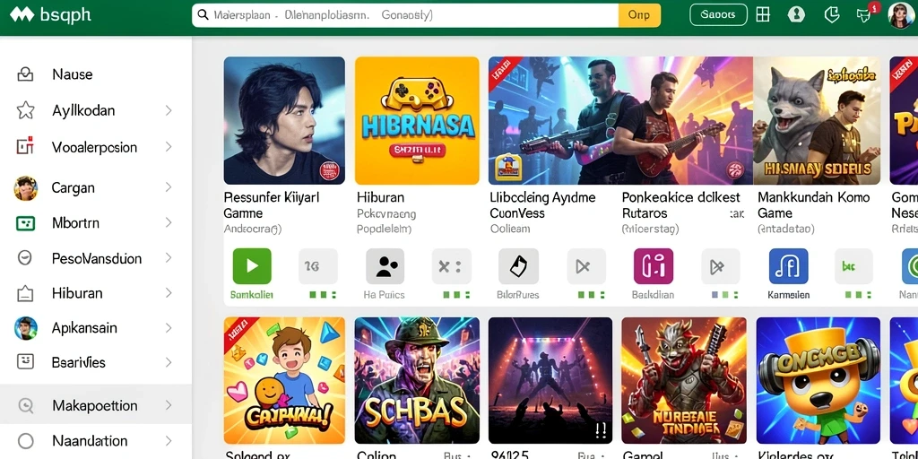 Tampilan antarmuka yang user-friendly.