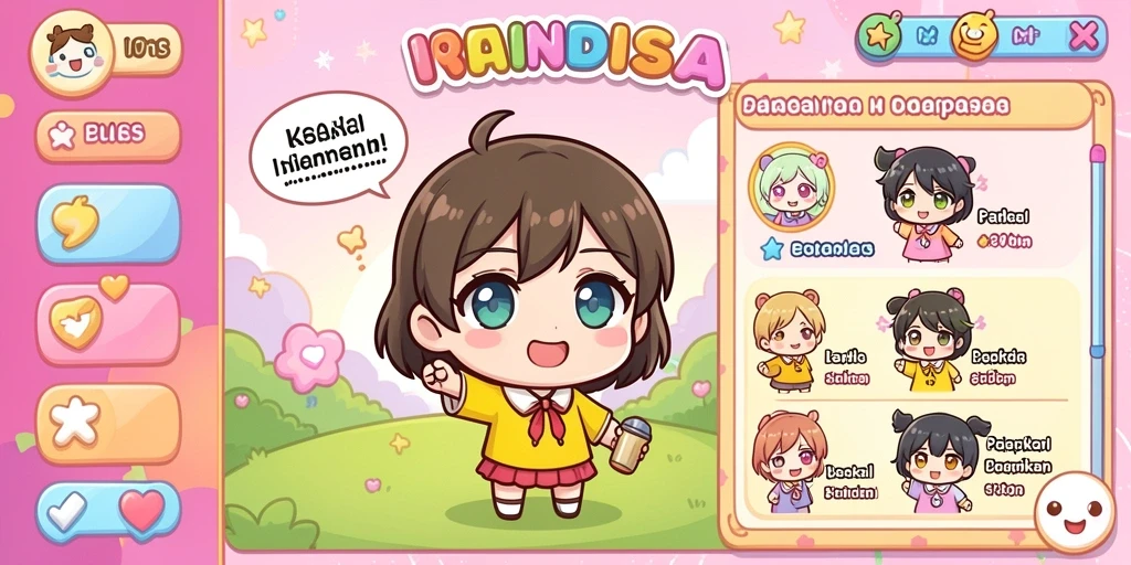 Tampilan antar muka yang menarik dan intuitif.