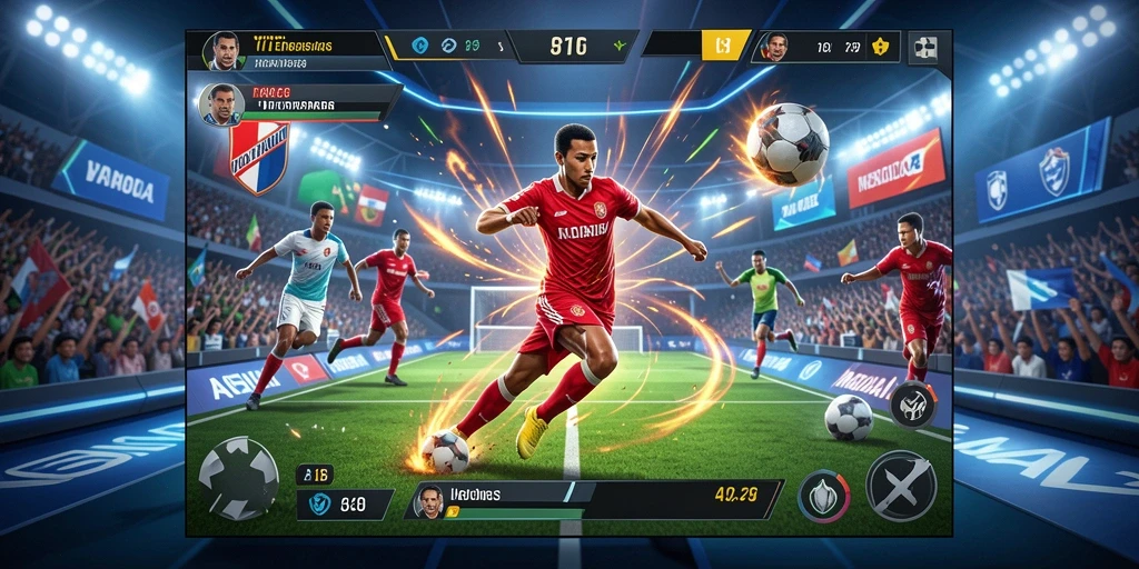Tangkapan layar dari gameplay yang mendebarkan.