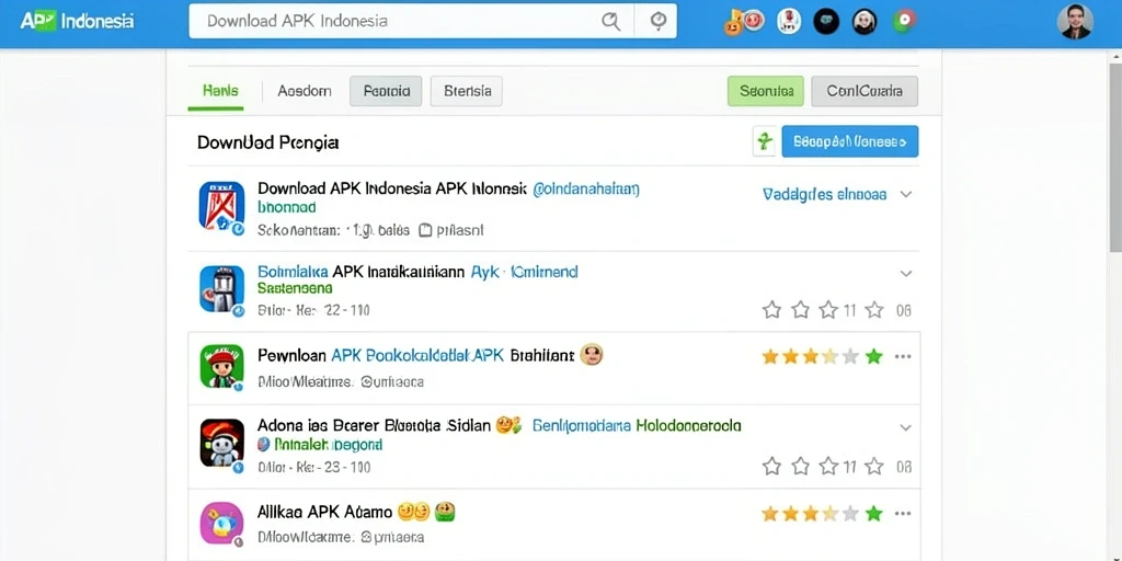 Tampilan awal permainan yang menarik dan penuh warna.